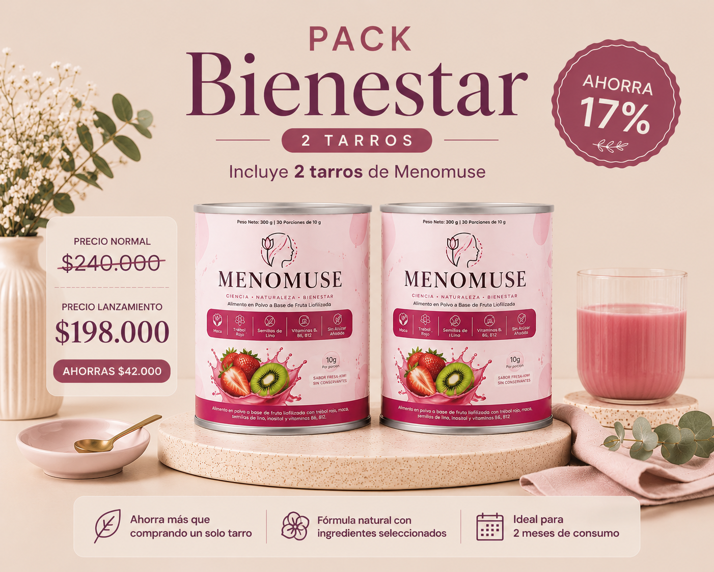 Pack Bienestar | 2 Tarros